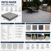 Slate Step Paver 450mm